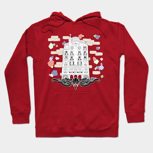 Casa Batllo Hoodie by SemDesigns